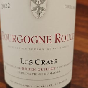 Clos des Vignes du Maynes - Julien Guillot - Les Crays
