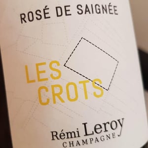 "Les Crots" Rosé de Saignée - Champagne Rémi Leroy - remi-leroy