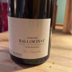 Les Damodes - Domaine Ballorin - Gilles Ballorin -2016