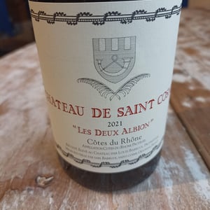 Les Deux Albion rouge - Château de Saint-Cosme - Louis Barruol -2021