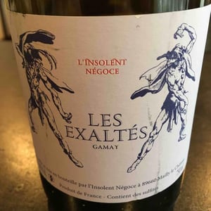 Les Exaltés - Chai L'insolent - François Ecot 