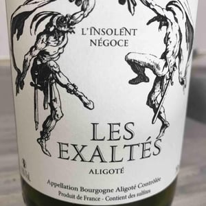 Les Exaltés - Chai L'insolent - francois-ecot