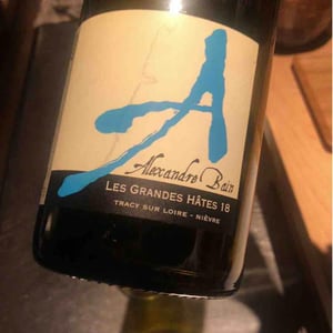 Les Grandes Hâtes - Domaine Alexandre Bain - Alexandre Bain 