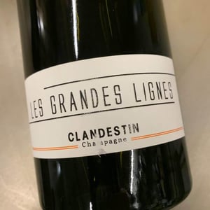 Les Grandes Lignes - Champagne Clandestin - Benoît Doussot 