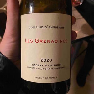 Les grenadines - Domaine D’Ansignan - jeff-carrel-sebastien-calduch