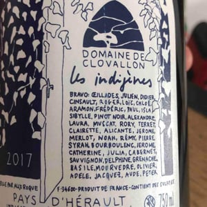 Domaine de Clovallon - Alix Roque - Les Indigènes