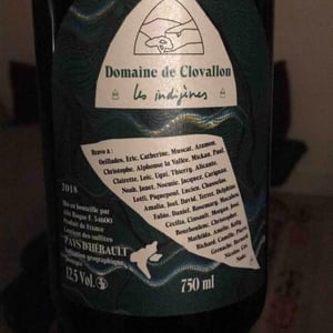 Les Indigènes - Domaine de Clovallon - alix-roque