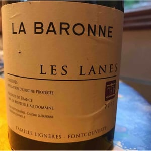 Les Lanes - Château la Baronne - famille-ligneres