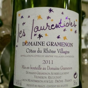 Les Laurentides - Domaine Gramenon - Michèle Aubéry-Laurent & Maxime-Francois Laurent 