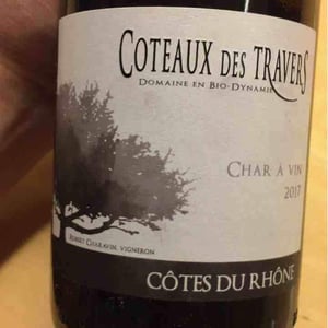 Les Lauzes 2017 - Coteaux Des Travers - Robert, Marine & Paul Charavin