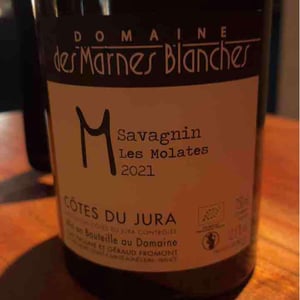 Les Molates Savagnin - Domaine Des Marnes Blanches - Pauline & Géraud Fromont 