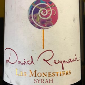 Les Monestiers - Syrah - Domaine Les Bruyères - David & Carine Reynaud 