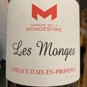 Les Monges ( Rouge ) - Domaine de la Mongestine - Maxime Gamard , Céline & Harry Gozlan 