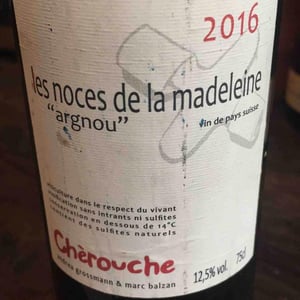 Les Noces de la Madeleine - Domaine de Chèrouche - Andrea Grossmann & Marc Balzan 