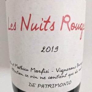 Les Nuits Rouges - Clos Marfisi - Julie & Mathieu Marfisi 