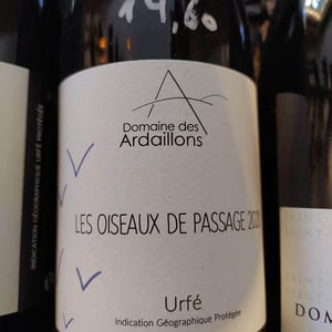 Les oiseaux de passage - Domaine des Ardaillons - Yannick Pras 