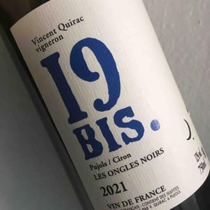 Les Ongles Noirs - Clos 19 Bis - Vincent Quirac -2021