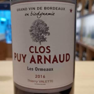 Les Ormeaux - Clos Puy Arnaud - thierry-valette