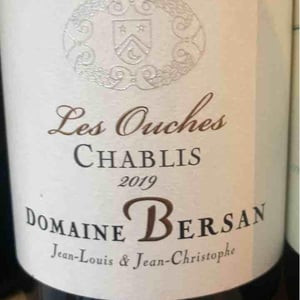 Les Ouches - Domaine Bersan - Jean-Louis & Jean-Christophe Bersan -2019
