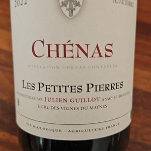 Les Petites Pierres-Gandelins - Clos des Vignes du Maynes - Julien Guillot -2018