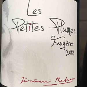 Les Petites Plumes Rouge - Vignoble Jérôme Rateau - Jérôme Rateau 