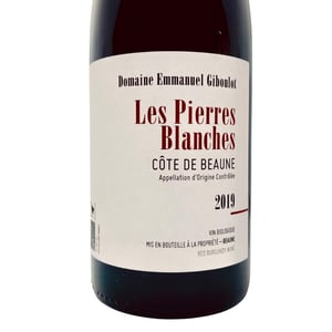 Côte-de-Beaune "Les Pierres Blanches" Rouge - Domaine Emmanuel Giboulot - Emmanuel Giboulot -2020