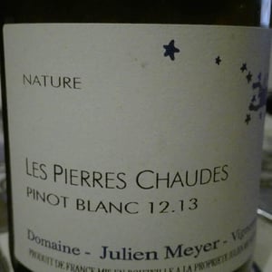 Domaine Julien Meyer - Patrick Meyer - Les Pierres Chaudes Pinot Blanc