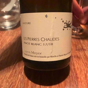 Les Pierres Chaudes Pinot Blanc - Domaine Julien Meyer - patrick-meyer
