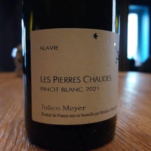 Les Pierres Chaudes Pinot Blanc - Domaine Julien Meyer - patrick-meyer