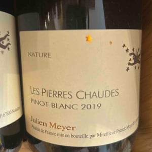 Les Pierres Chaudes Pinot Blanc - Domaine Julien Meyer - patrick-meyer