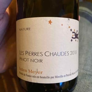 Les Pierres Chaudes Pinot Noir - Domaine Julien Meyer - Patrick Meyer 