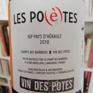 Les Po(è)tes ( Vin Des Potes ) - Le Champ Des Barbiers - christine-stephane-gros