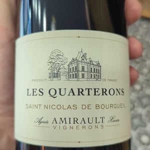 Les Quarterons Rouge - Domaine Amirault - agnes-xavier-amirault