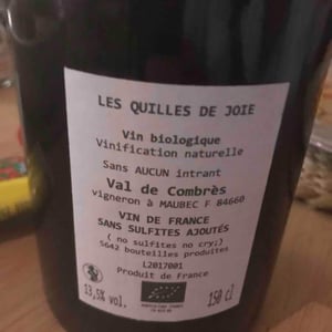Les Quilles de Joie