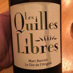 Clot de l'Origine - Marc & Caroline Barriot - Les Quilles Libres (blanc)
