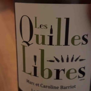 Les Quilles Libres (blanc) - Clot de l'Origine - Marc & Caroline Barriot 