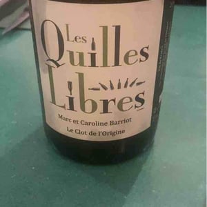 Les Quilles Libres Rouge - Clot de l'Origine - Marc & Caroline Barriot 