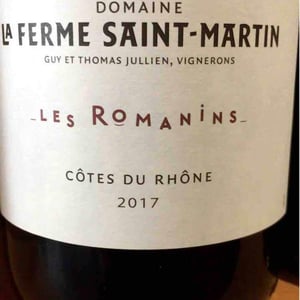La Ferme Saint-Martin - Les Vins de Thomas - Sophie & Thomas Jullien - Les Romanins
