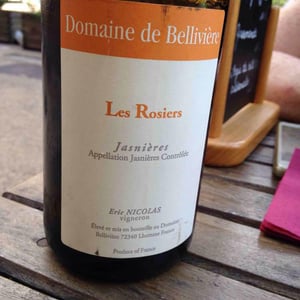Les Rosiers 2014 - Domaine de Bellivière - Clement et Laure Anne Nicolas