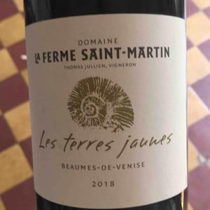 La Ferme Saint-Martin - Les Vins de Thomas - Sophie & Thomas Jullien - Les Terres Jaunes