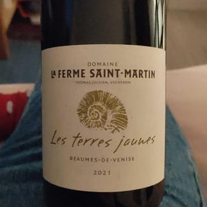 Les Terres Jaunes - La Ferme Saint-Martin - Les Vins de Thomas - Sophie & Thomas Jullien 