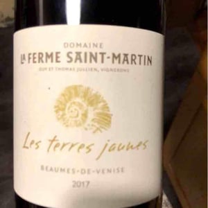 La Ferme Saint-Martin - Les Vins de Thomas - Sophie & Thomas Jullien - Les Terres Jaunes
