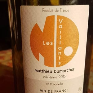 Les Vaillants - Domaine Matthieu Dumarcher - matthieu-dumarcher