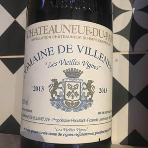 Les Vieilles Vignes - Domaine de Villeneuve - stanislas-wallut