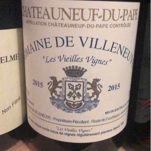 Les Vieilles Vignes - Domaine de Villeneuve - Stanislas Wallut 