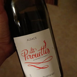 Le Gewurztraminer de Stéphane - Les Vins Pirouettes - Pierre Sanchez, Rémi Ségura & Xavier Couturier -2019