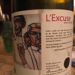 L’Excuse - Domaine de l'Alezan - remi-patricia-bonneton