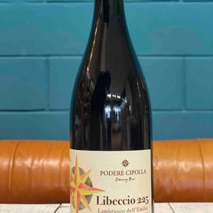 Libeccio 225 Lambrusco Grasparossa Frizzante Rosso Secco - Podere Cipolla - Denny Bini 