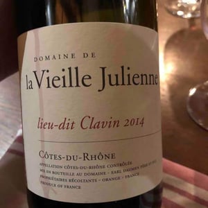 Lieu-dit Clavin - Domaine de la Vieille Julienne - Jean-Paul Daumen 