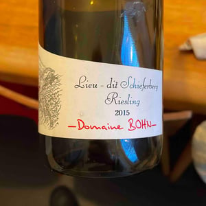 Lieu-dit Schieferberg - Domaine Bohn - bernard-arthur-bohn -2015